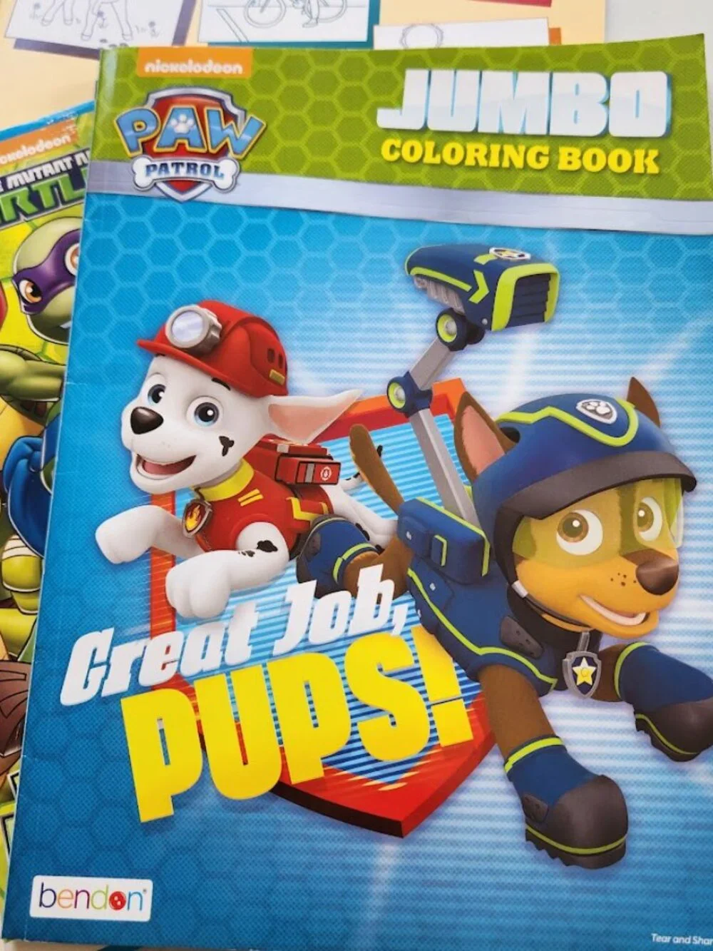 Coloring Books Book Bundle Paw Patrol Avengers Super Hero Teenage Mutant Ninja T